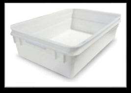 GATTO Storage Container with Lid - White (Dough Box)